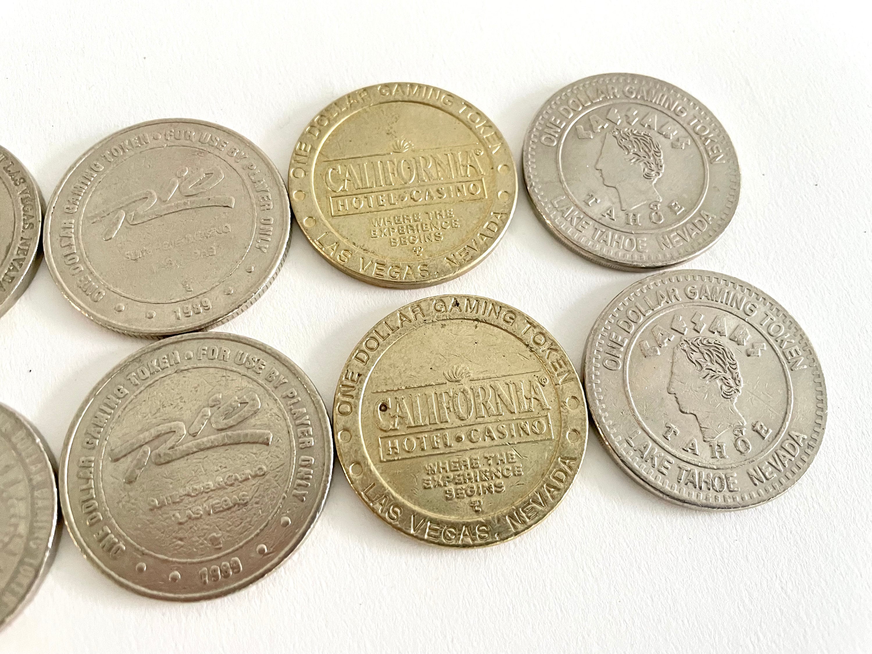 Rare Casino Coins, One Dollar Coin, Coin Collection, Caesars