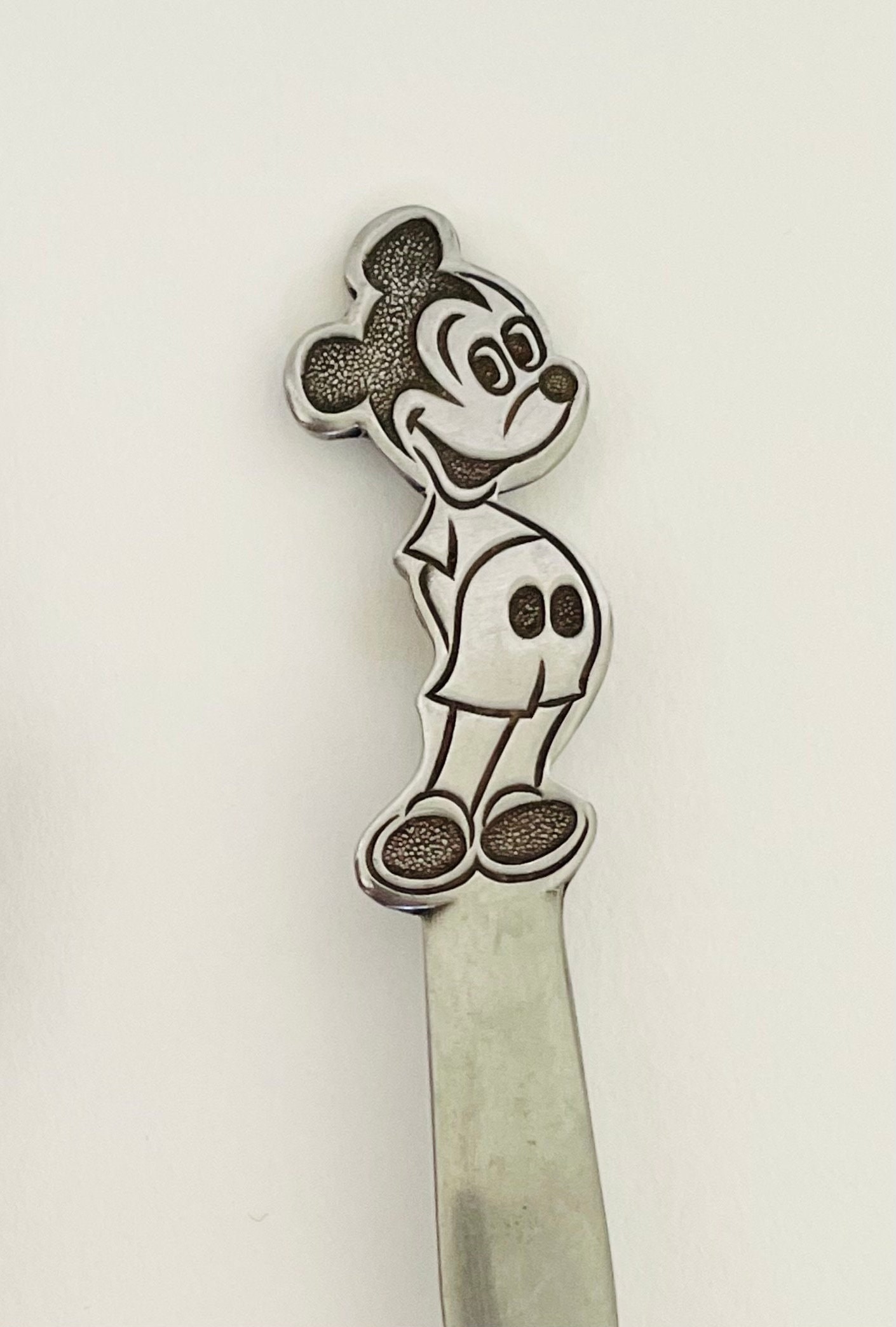Grink High Quality Mickey Handle Fancy Stainless Steel Kids