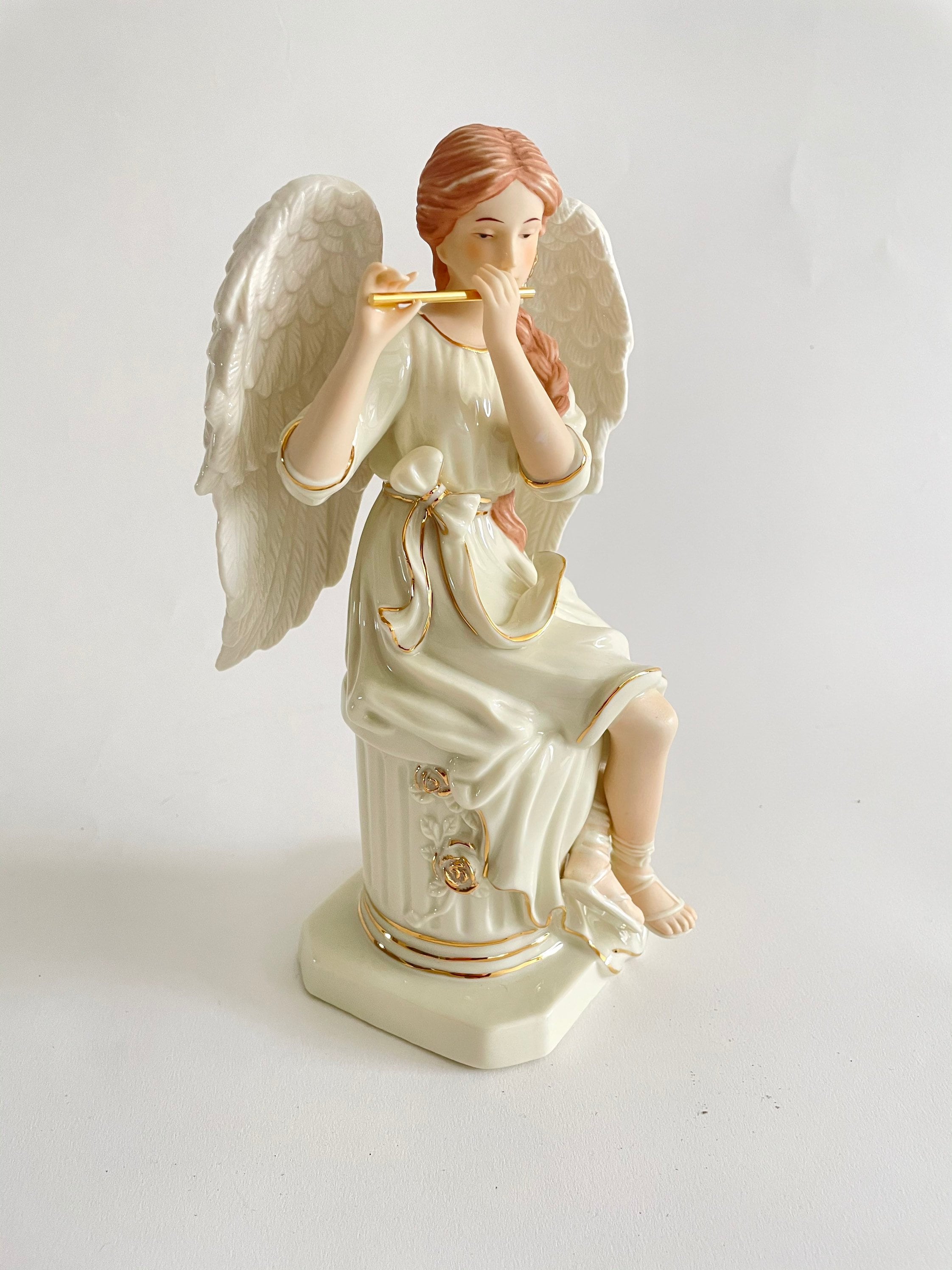 Musical Porcelain Angel, Music Box, Christmas Decoration, Dillards