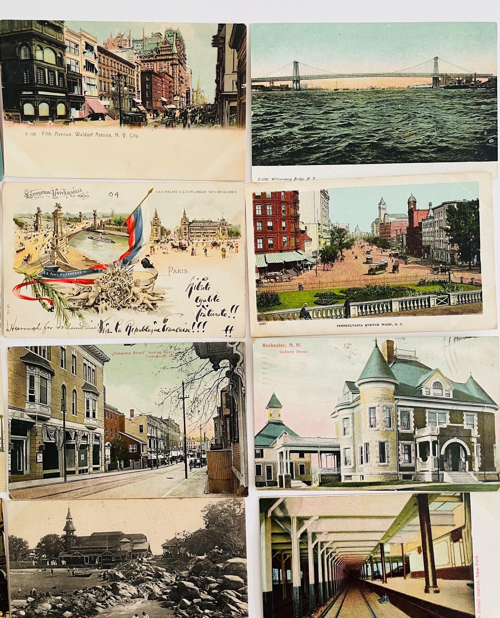 27 Unique 1907-1908 Postcards, Memorable Gift for Mom, Collectible ...