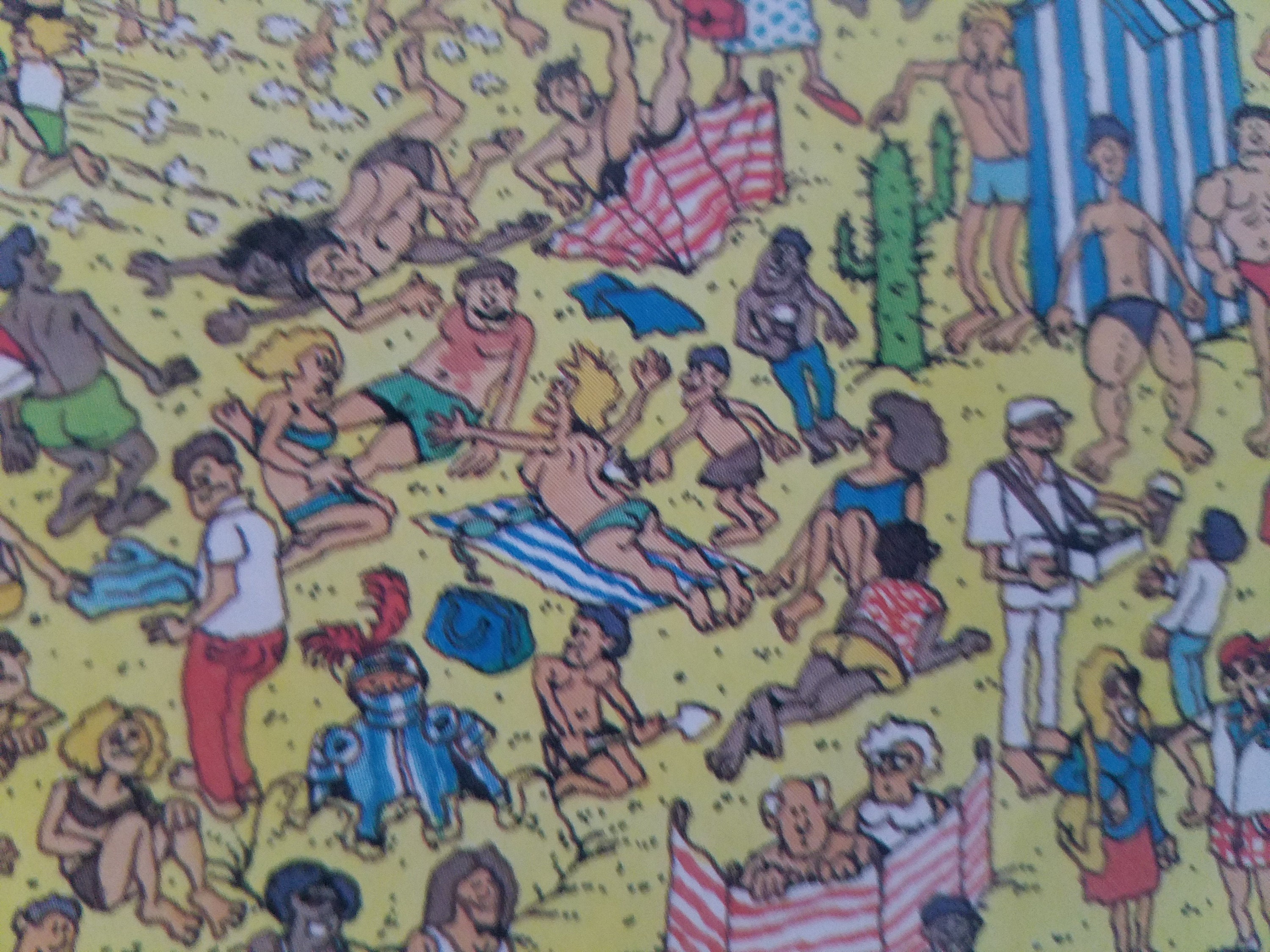 Where's Waldo RARE Banned Book Shows Topless Sunbather Etsy Finland