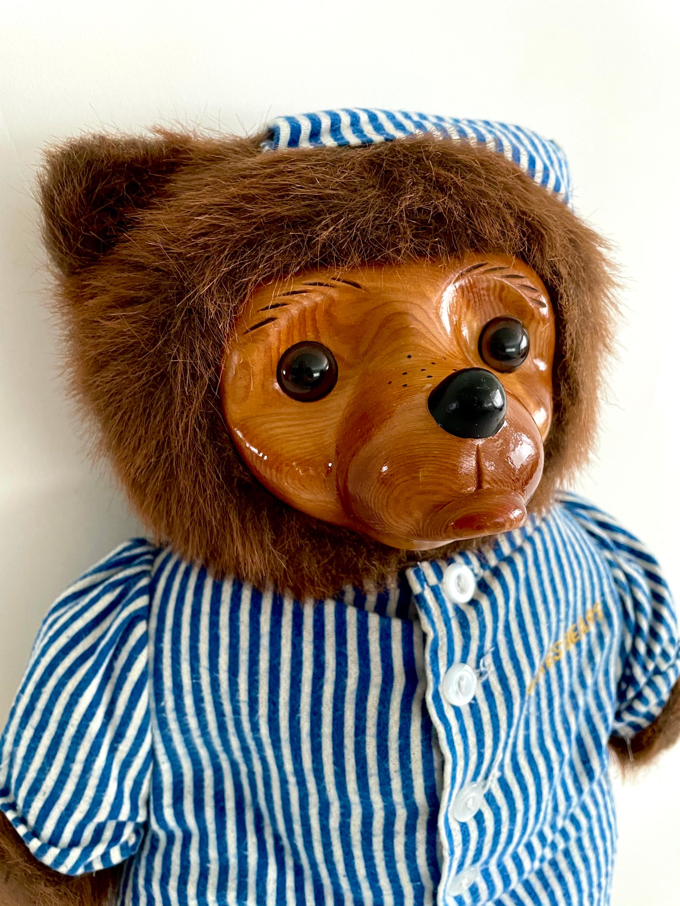 RAIKES BEARS a Robert Raike Original Teddy Bear with Tag 1985-12in