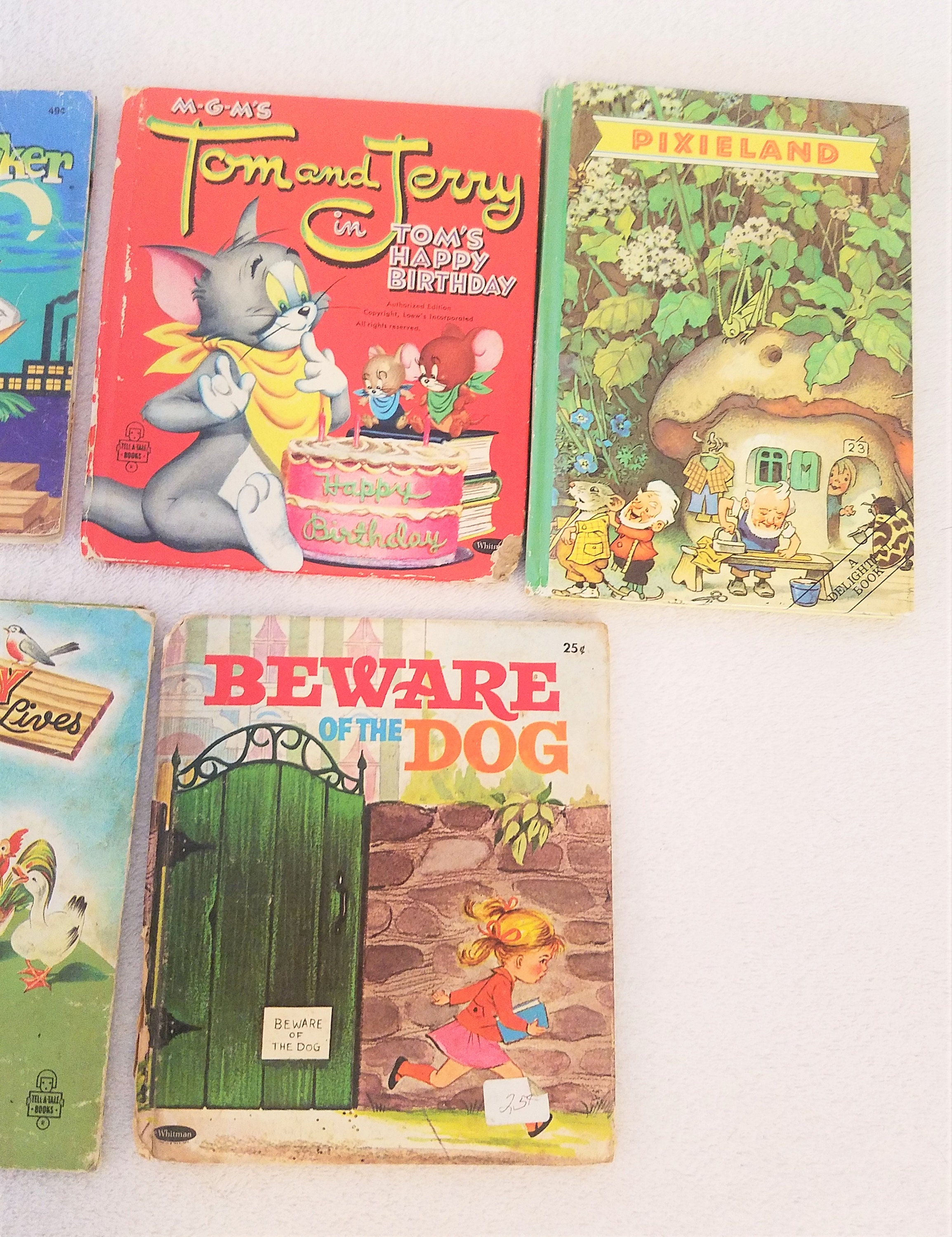 10 Vintage Children's Books From the 1950's and 1960's. Book