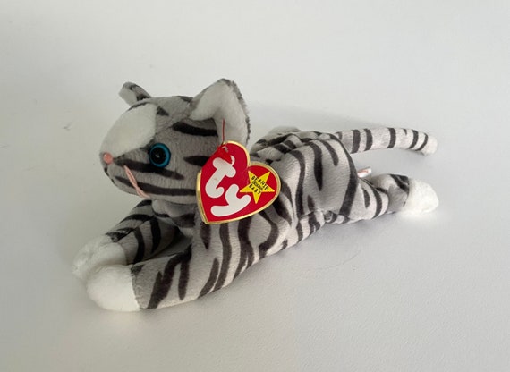 Ty Beanie Baby: Prance the Cat | Stuffed Animal | MWMT