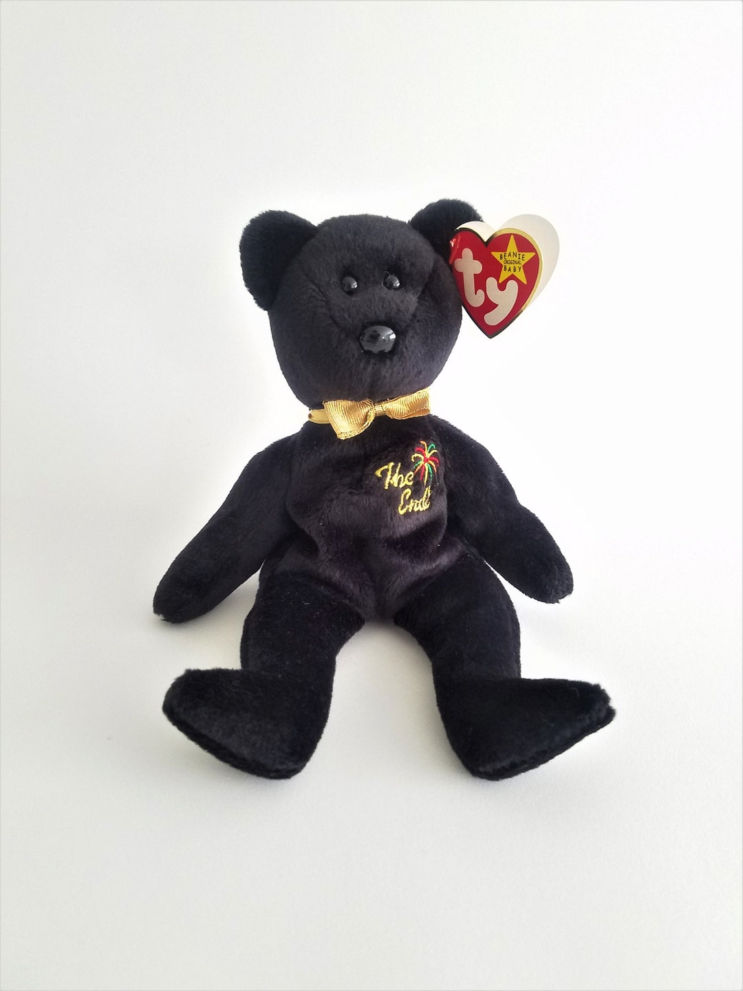Black the on sale end beanie baby