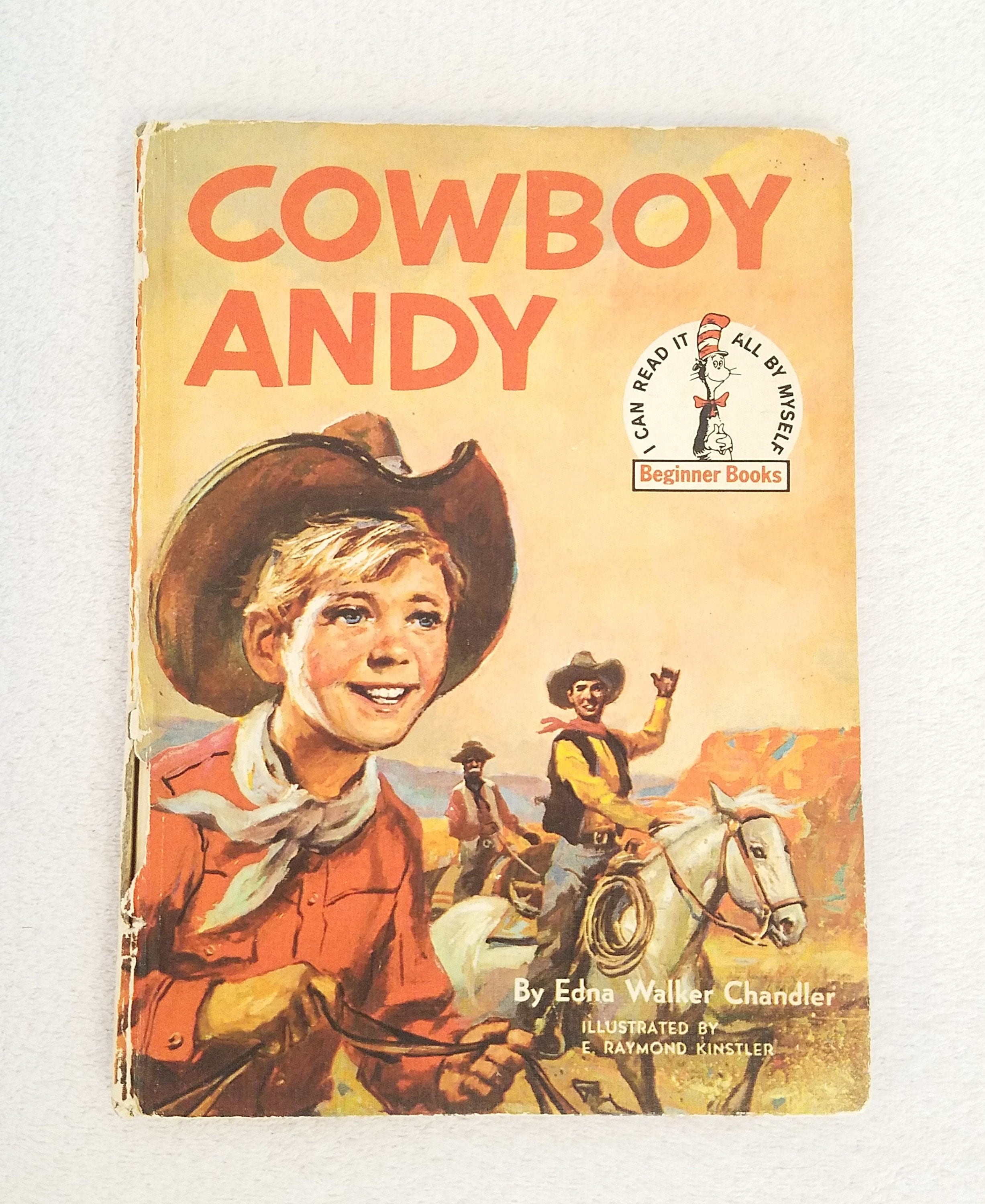 Cowboy Andy First Edition Children's Book 1959, by Edna Walker