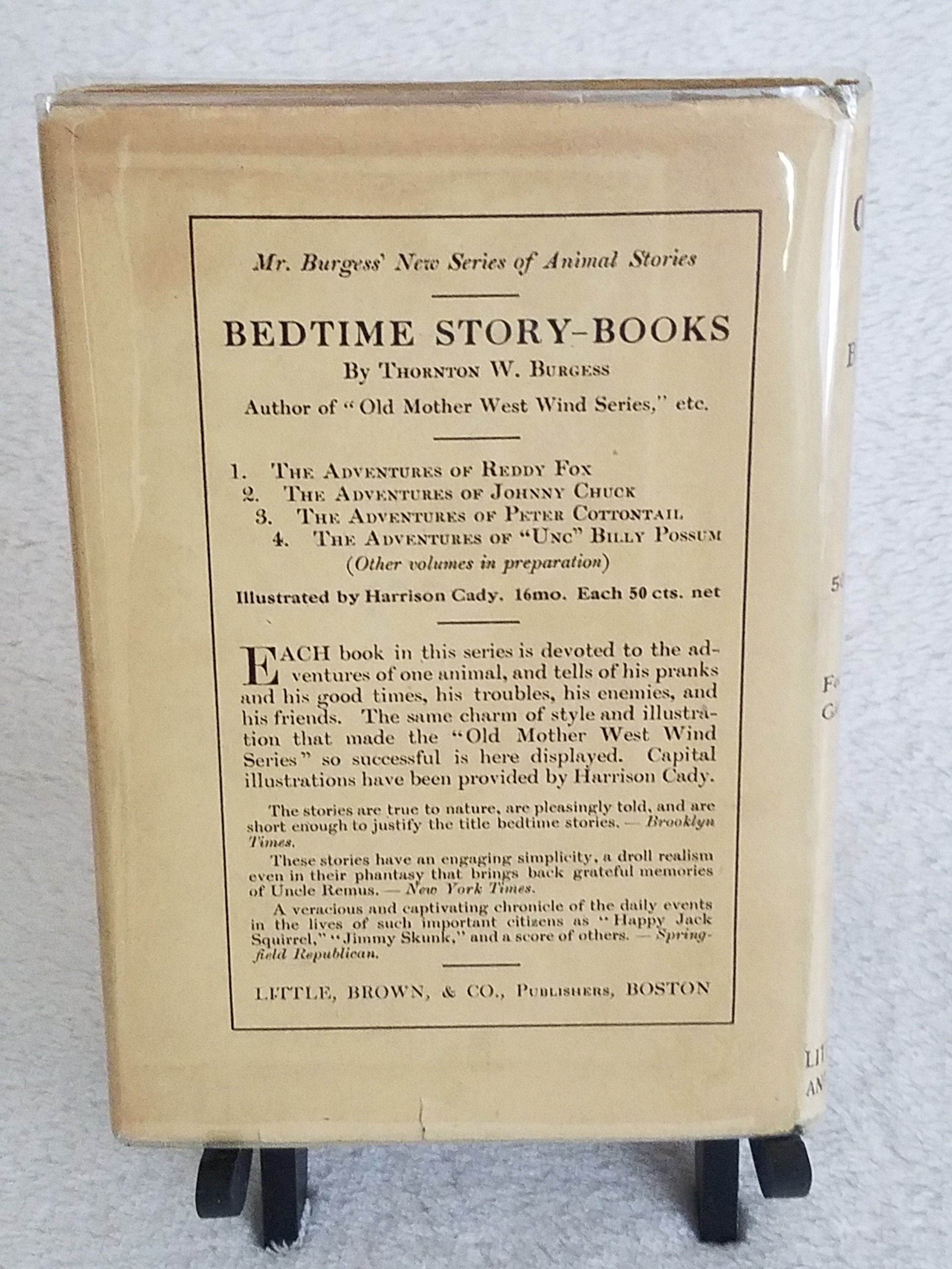 Peter Cottontail First Edition Book by Thorton W. Burgess