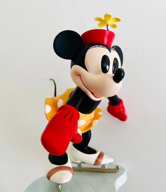 定価25000円★WDCC ミニーマウス アイススケート フィギュア Disney（ディズニー） ミッキー ミニー アイススケート 12.7cm