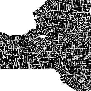 Lámina artística del mapa de Nueva York, decoración de Nueva York, regalo de Nueva York, lámina firmada de mi dibujo original de Nueva York, lámina de Nueva York imagen 9