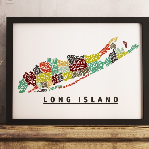 Long Island Framed Art Etsy