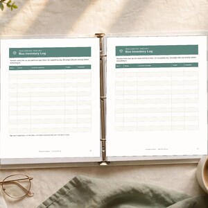 Ultimate Moving Planner | Fillable & Printable | 8-Week Moving Checklist Binder with Box Inventory and Address Change Logs | Letter + A4 immagine 2