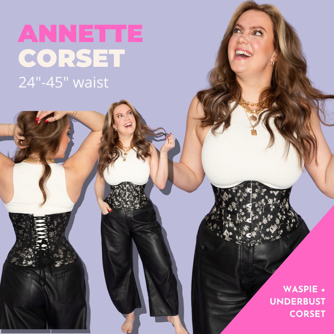 Wacpie Annette Corset Pattern - Waspie & Underbust (PDF Pattern) - Etsy