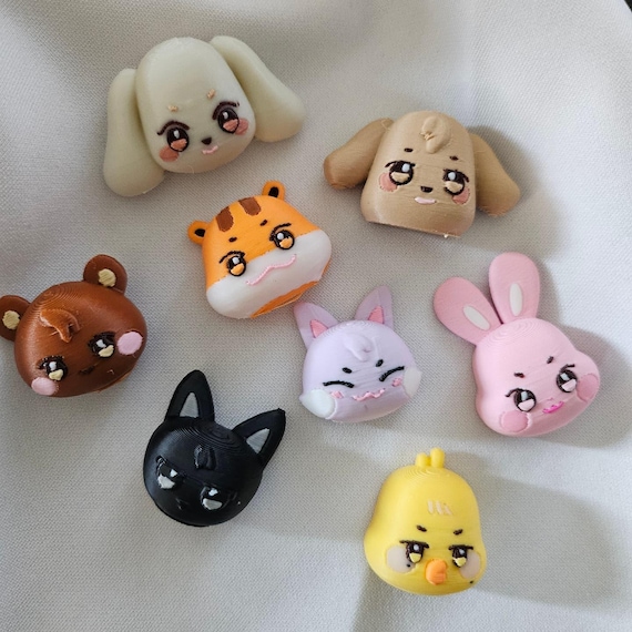 ATEEZ ANITEEZ フィギュア 8点 セット ATEEZ - 3D Print ANITEEZ , Extra Additional Interchangeable