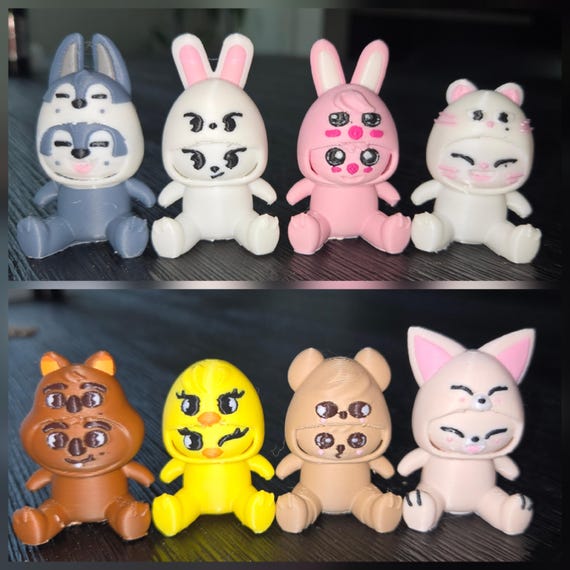 Stray Kids 3D Print Figures, Japan Toy World Fanmeeting, Stray