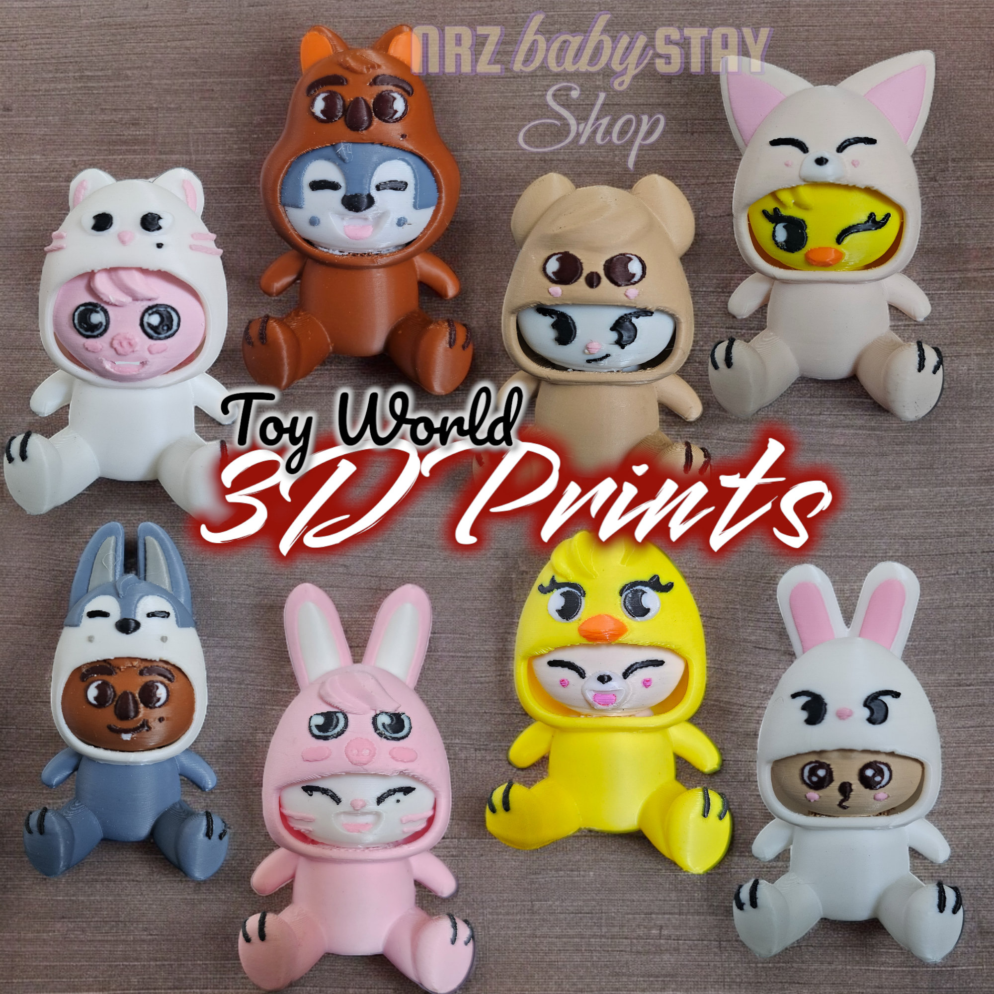 オリジナルサイズ】skzoo×リノ×SKZ TOY WORLD