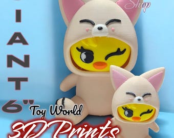 Skzoo 3Dフィギュア、OT8、Skzooコレクタブル、Stray Kidsギフト、SKZ