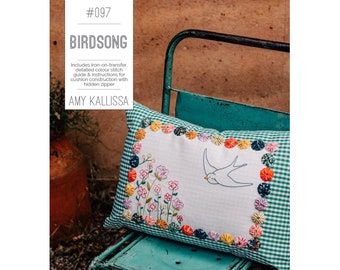 Birdsong Cushion Pattern