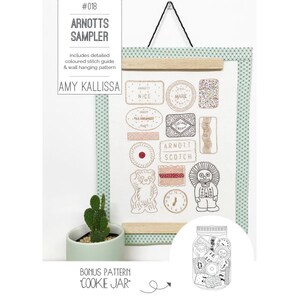 Arnotts Sampler Stitchery Pattern - PDF Download