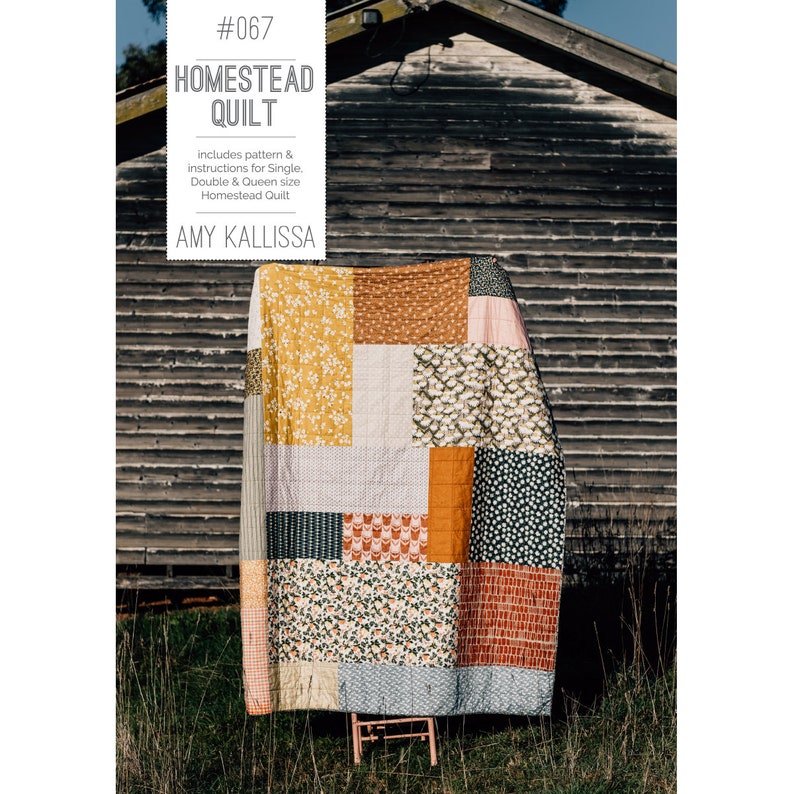 Gehöft Quilt Anleitung Bild 1