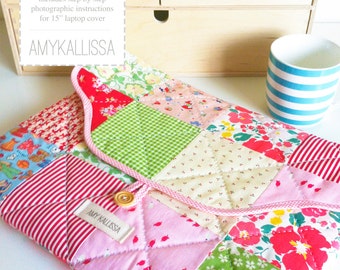 15&quot; Laptop Cover PDF Pattern