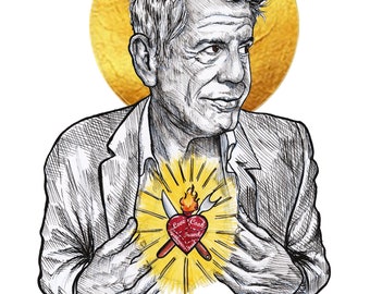 Anthony Bourdain Sticker