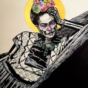 La Frida Sticker