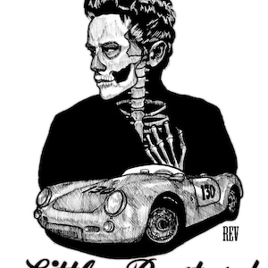 James Dean Sticker