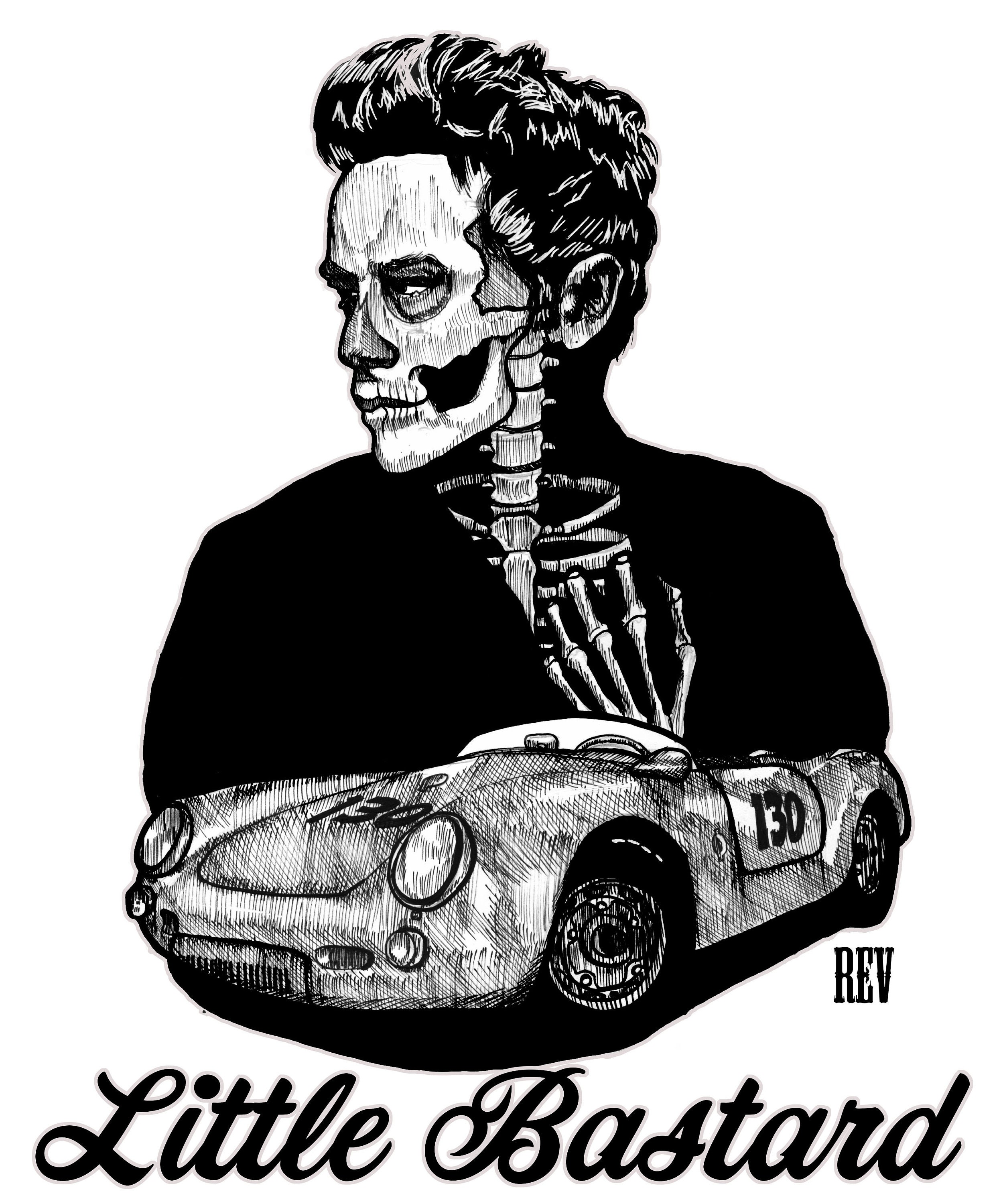 Autocollant Vintage James Dean - Style Années 80 - Décor Rétro Pour Casque, Voiture, Ordinateur