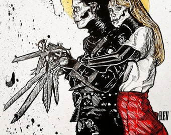 Edward Scissorhands Sticker