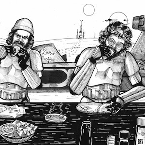 Cheech & Chong Stormtroopers Sticker