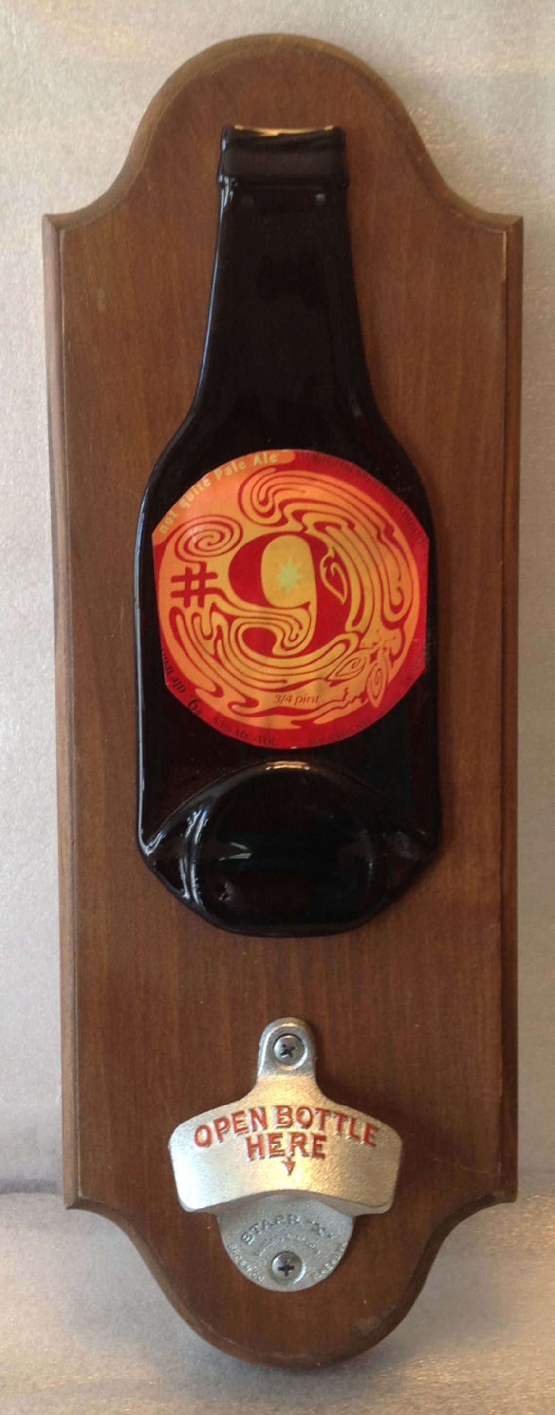 Magic Hat 9 Beer Opener PlaqueFather's Day Beer GiftWall Etsy