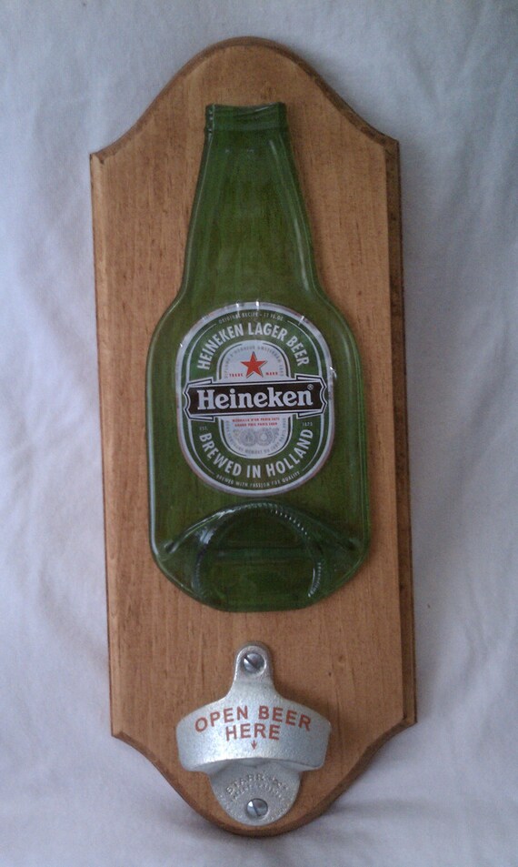 Albero Di Natale Heineken.Heineken Beer Opener Plaque Will Have An Open Bottle Here Etsy