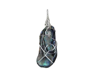 Abalone Shell Pendant Necklace