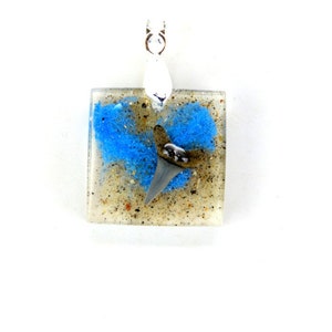 Sand Tiger Shark Tooth Pendant Necklace