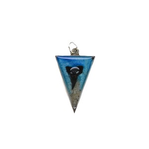 Lemon Shark Tooth & Beach Sand Pendant Necklace