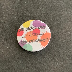 Badge - ATSEM custom key holder that tears - Multicolored - gift, mistress, atsem
