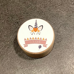 Wooden Unicorn Party Baby Tooth Box - Custom Order