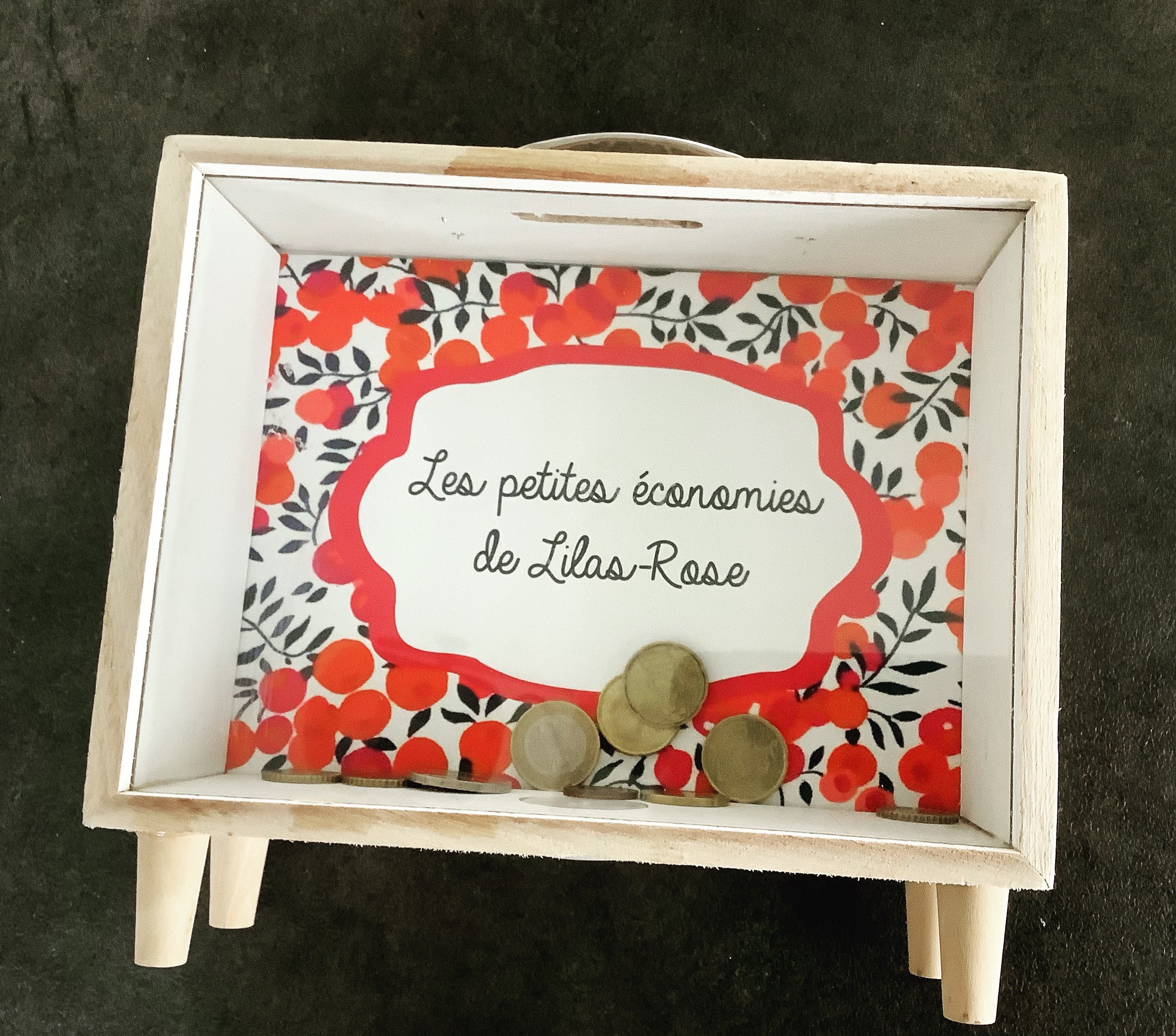 Tirelire Personnalisée - Liberty Cadeau Enfant