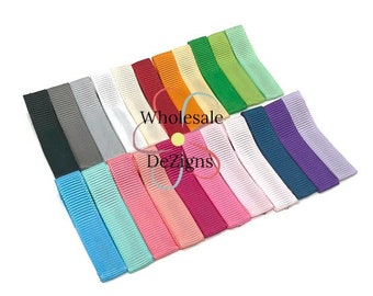 Lined Alligator Clips, Partially Lined Clips, Single Prong Clips, Grosgrain Ribbon Clips, Pinch Clips, Metal Clips, Ribbon Lined Clips, 45mm