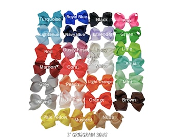 Fabric Hair Bow, Craft Bows, Ribbon Bows, Grosgrain Bows, Small Bows, Baby Bows, Toddler Bows, Bows for Dogs, Bows for Headbands, DIY Bows