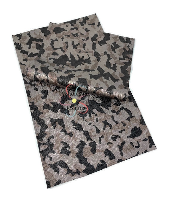 Camo shop faux leather