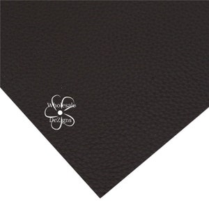 Black Leather, Black Textured Faux Leather, Solid Colored Leather, Black Craft Sheet, Black Litchi Leather, Halloween Leather Sheets