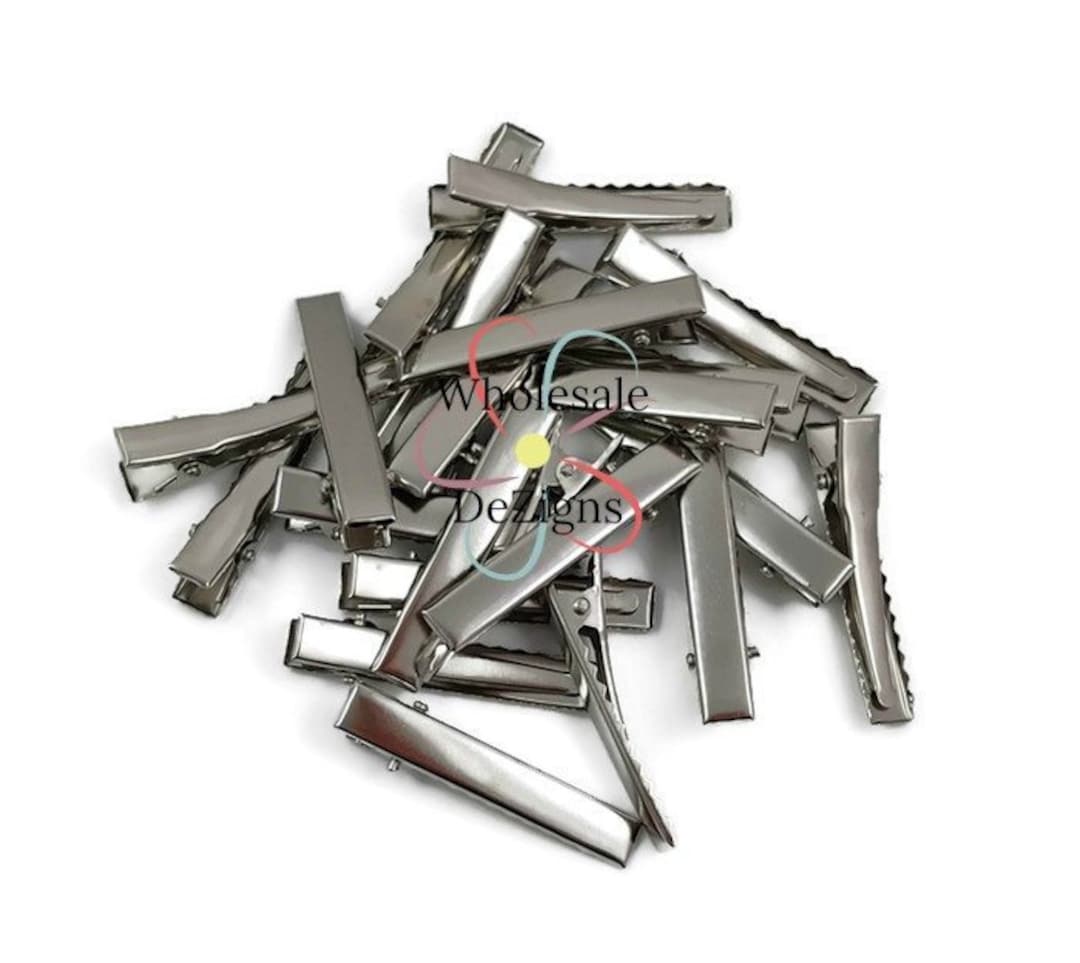 Alligator Hair Clips With Teeth 45mm Single Prong 1 Etsy