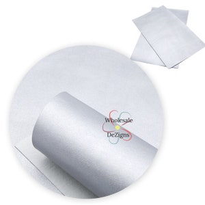 Silver Faux Leather, Silver Leather, Grey Leather Sheets, Silver Leather Sheets, Silver Sparkling Leather, Leather for Earrings Hair Bows