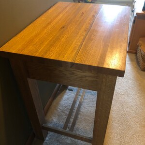 Casa de campo rústica isla de cocina de roble | Etsy