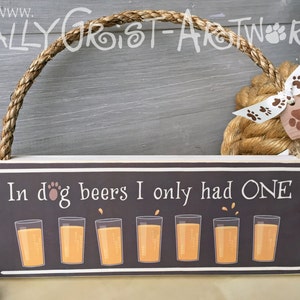 For all the beer drinking dog owners out there!