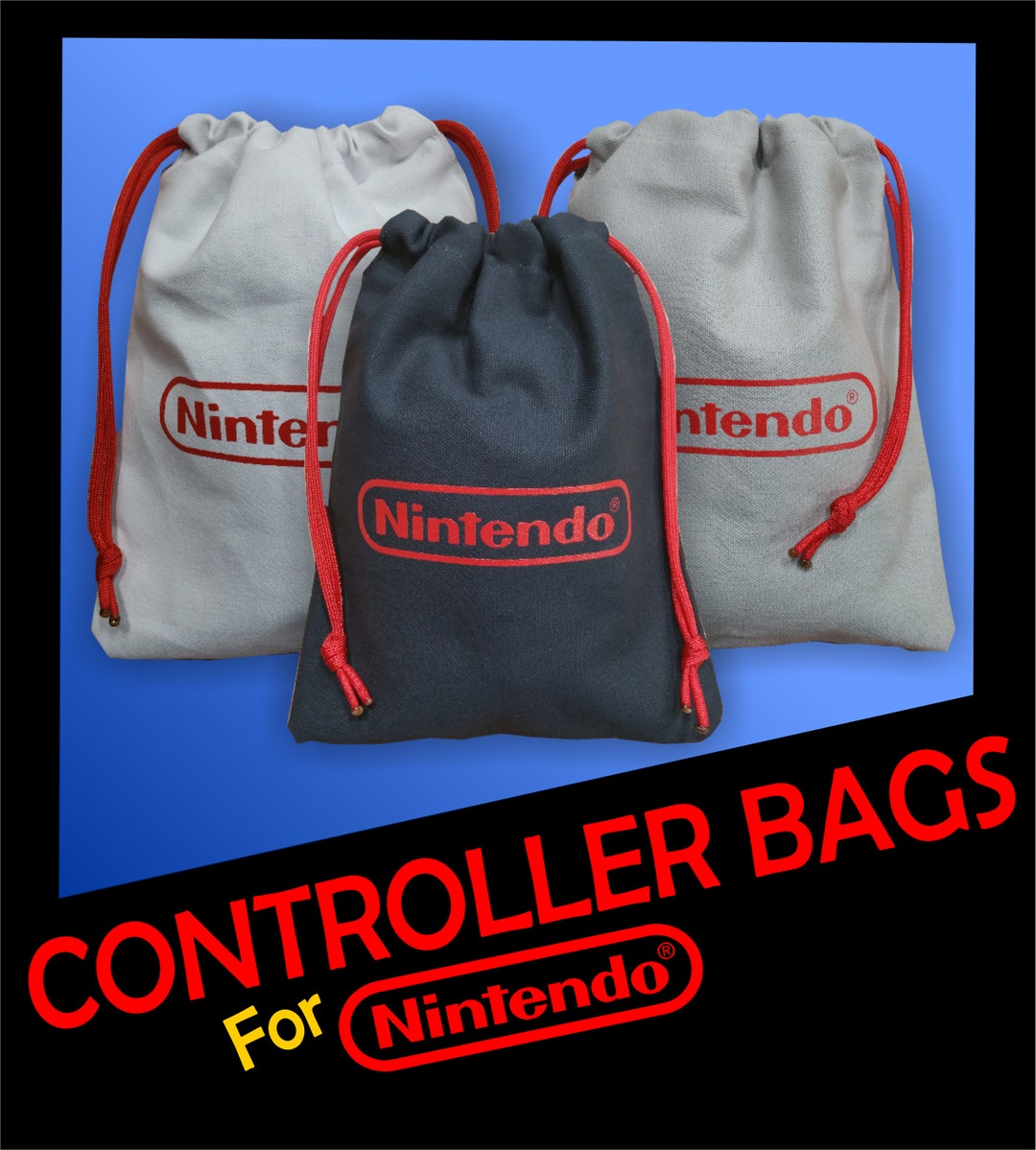 Nintendo NES Pull String Controller Bags - Etsy