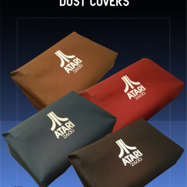 Atari 2600 Heavy Sixer (six switch) system dust covers