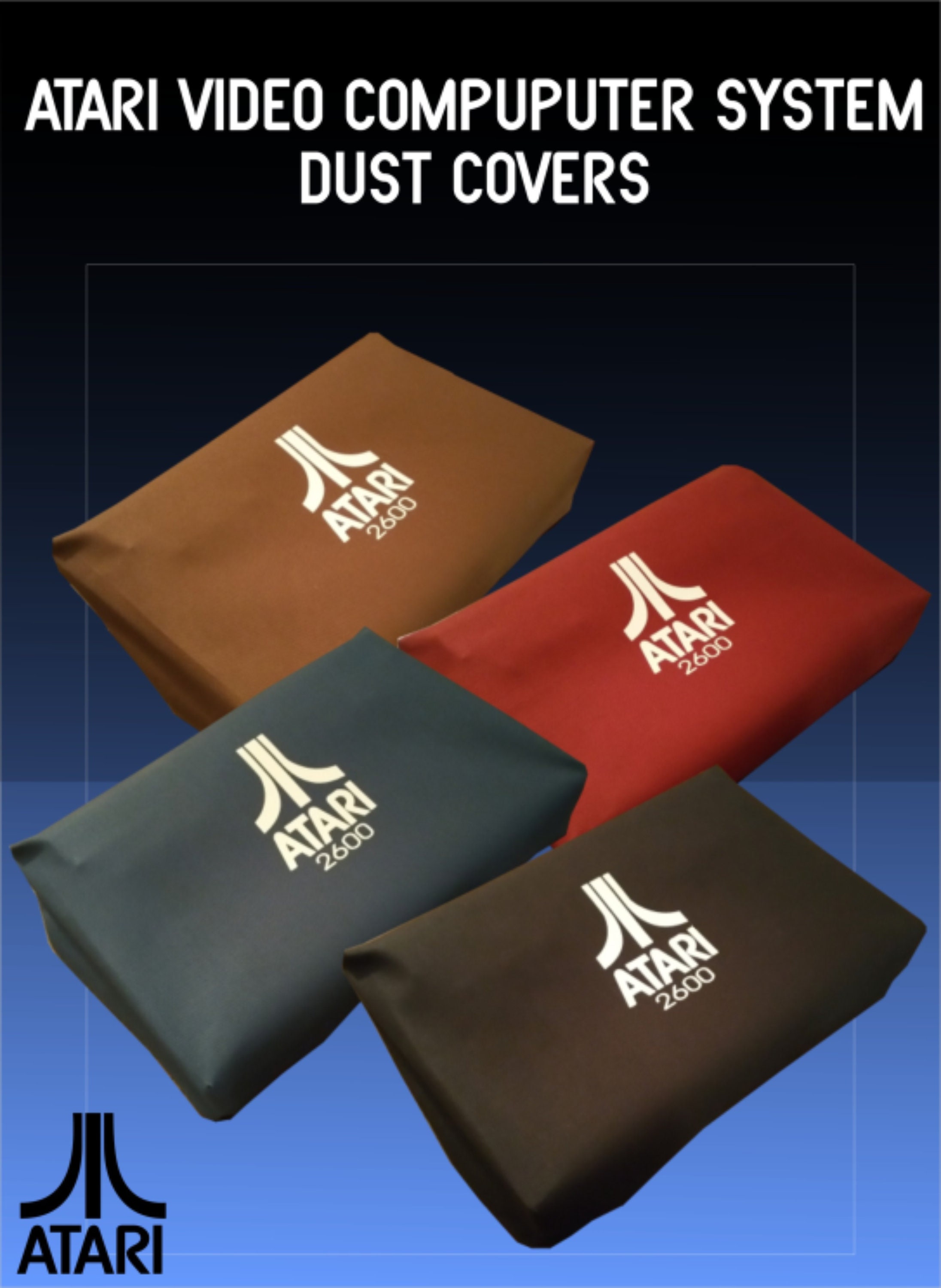 Atari 2600 plus Cartridge Slot Dust Cover Plus Logo 
