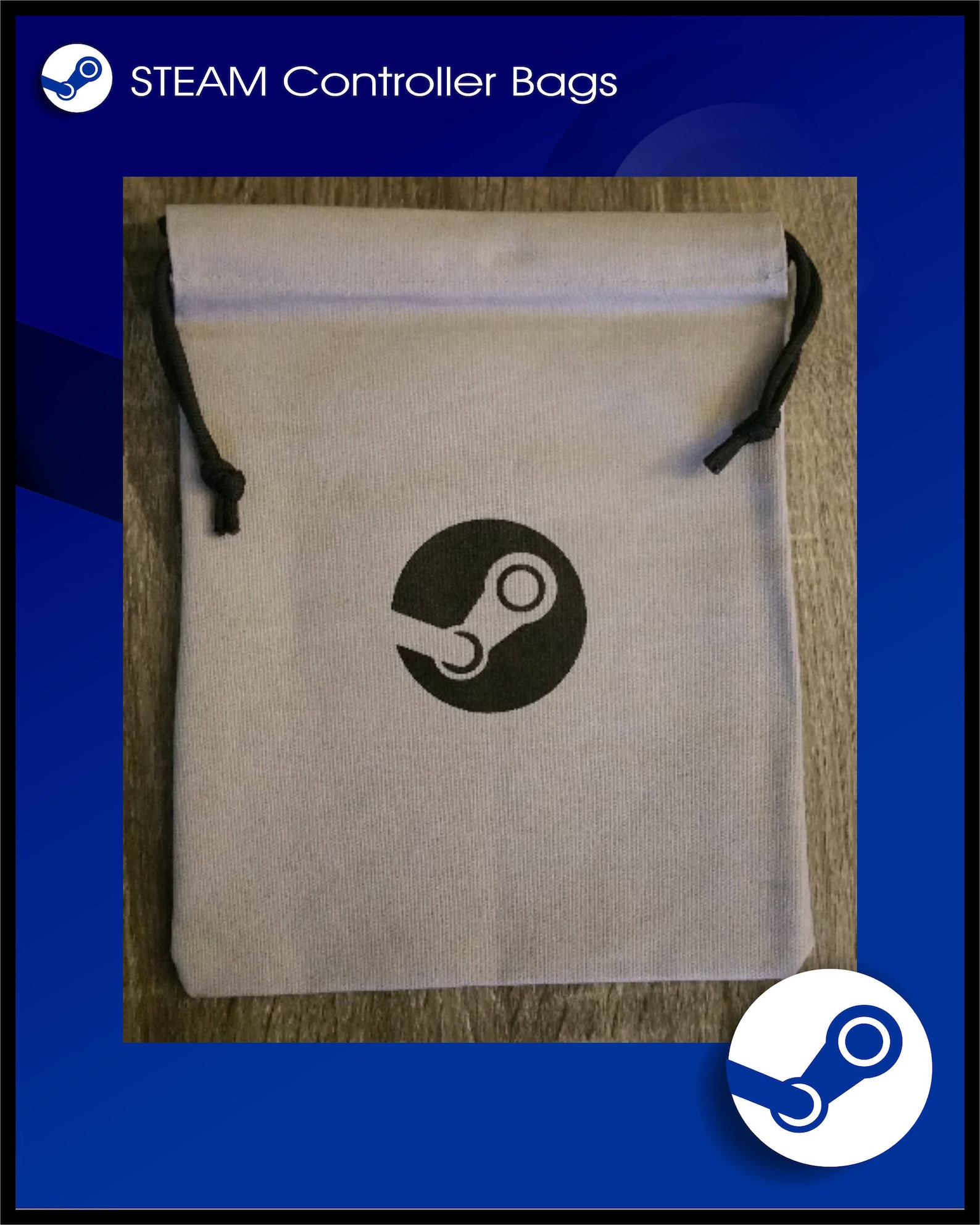 Steam Pull String Controller Bags - Etsy